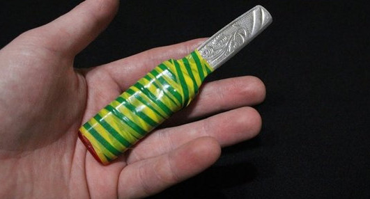 Как сделать нож из зажигалки